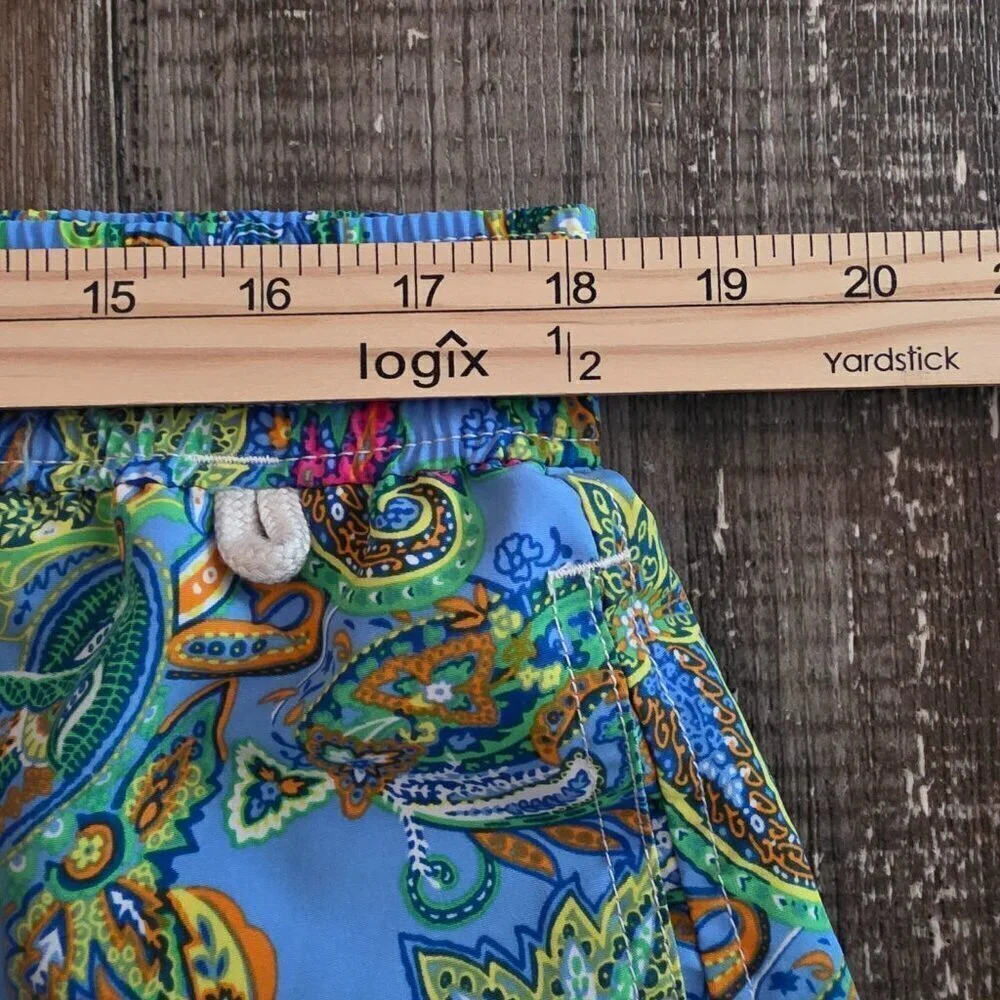 Polo Ralph Lauren Men's Swim Shorts Trunks Tropical Floral Paisley Size XXL